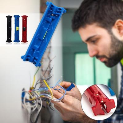 Çok fonksiyonlu elektrik teli Striptizci Kalem Döner Koaksiyel Tel Kablo Kalem Kesici Sıyırma Makinesi Pense Aracı Kablo Çektirme