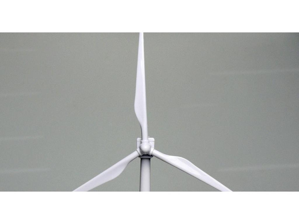 Solar Windmill Rotating Turbine Model - DIY Educational Toy for Environmental Science Experiment