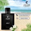 Jolt Unisex Eau De Parfum with Lavender, Jasmine, Coriander, Mint & Musk Premium Long Lasting Aquatic & Floral Fragrance Scent Perfume