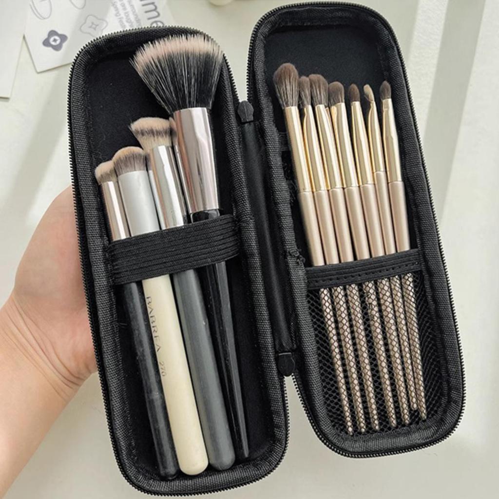 Makeup Brush Travel Case Cosmetic Toiletry Bag Organizer for Men Women Lipstick Beauty Tools Pouch Wash Storage Accessories