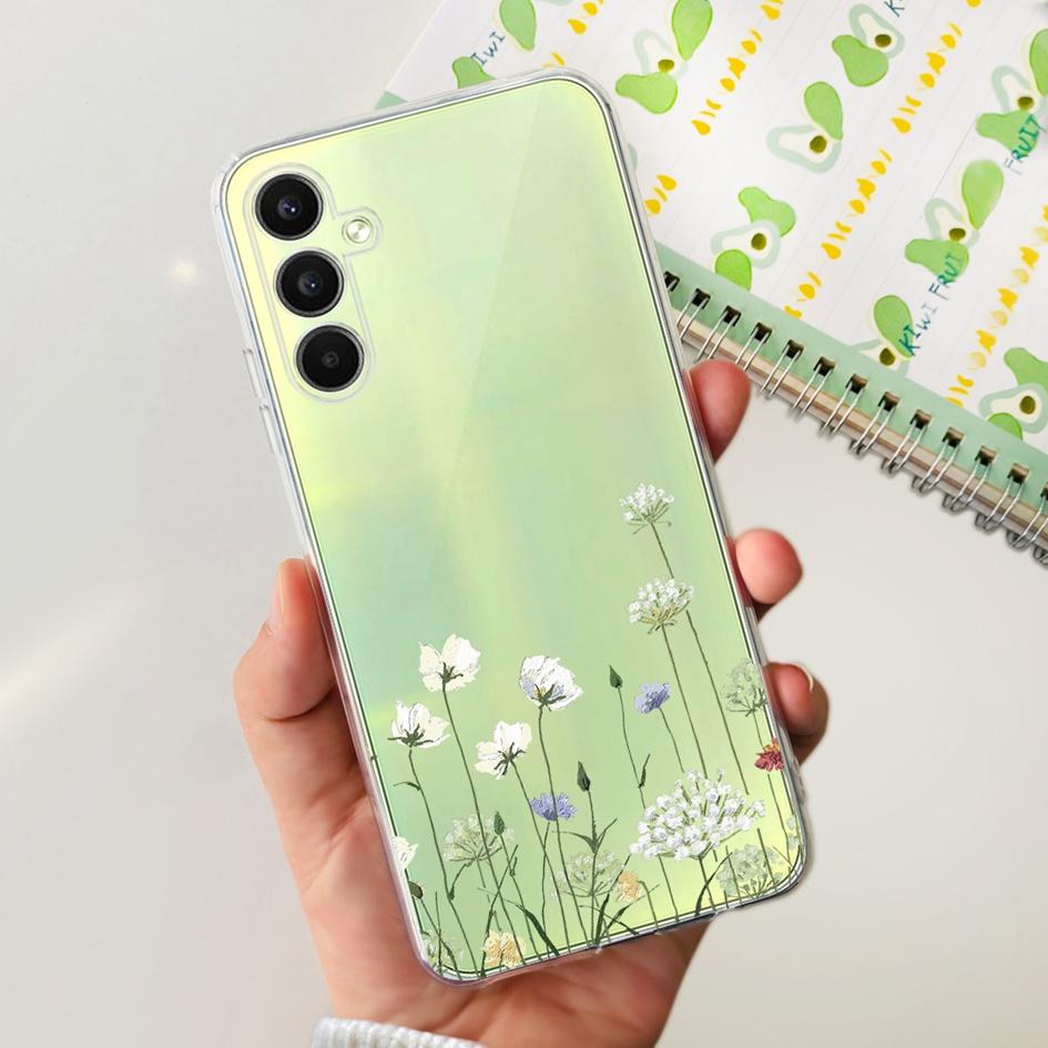 For Samsung Galaxy A24 4G Case SM-A245F A 24 Back Cover Popular Marble Butterfly Soft Silicon Phone Case For Samsung A24 4G Capa