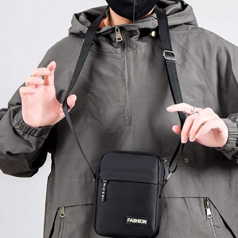 Herren-Umhängetasche, Business- und Freizeittasche, große Kapazität, tragbare Handtasche, mehrschichtig, wasserdicht, Sommer-Umhängetasche für Herren