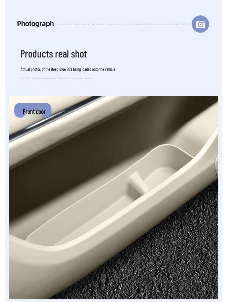 Changan Deepal S09 Car Door Storage Box & Groove Mat Accessory