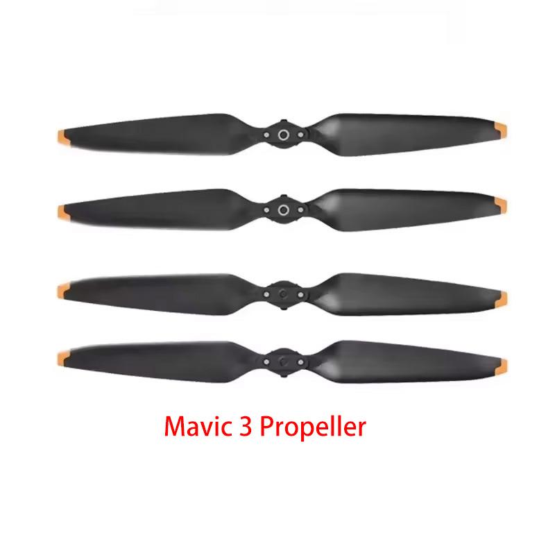 For DJI Mavic 3/3Pro/3T/3E /4T/4E Low-Noise Propellers Helice Blade Repair Parts Quick Release Foldable Props Blade Accessories