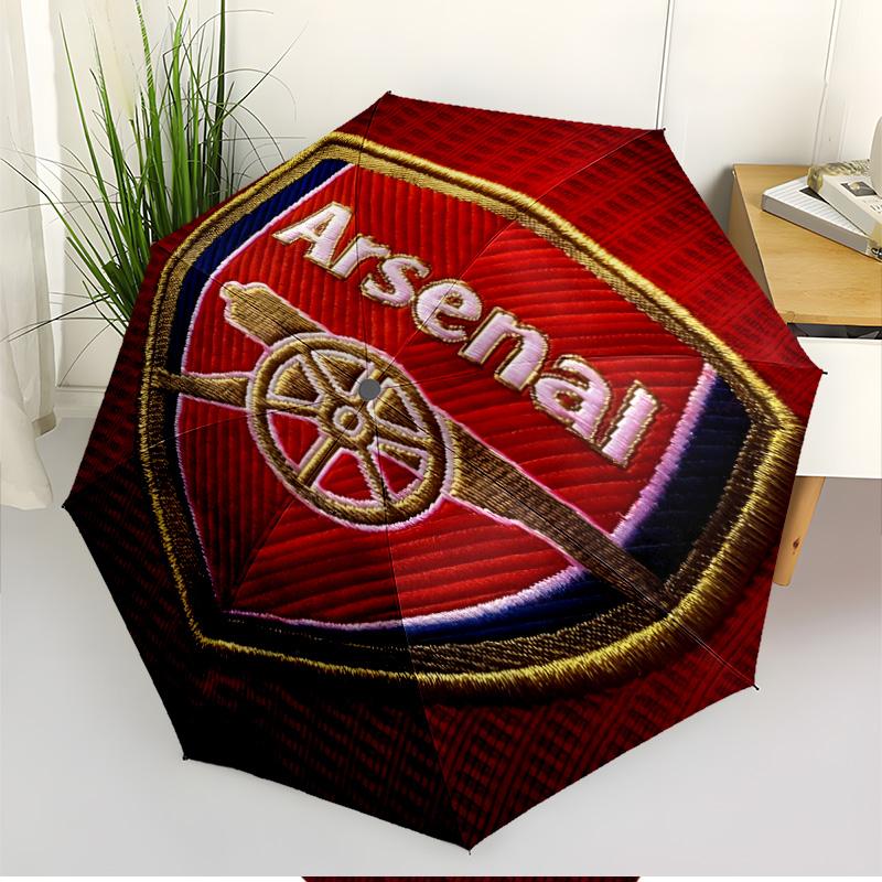 football team.C Print Automatic Open Close Umbrella, Portable Foldable Umbrella, for Outdoor Commute Camping Trip, Ideal Birthday Gift