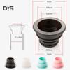 Bathroom Floor Drain Pipe Sewer Anti Odor Seal Ring Washer Sealing Plug