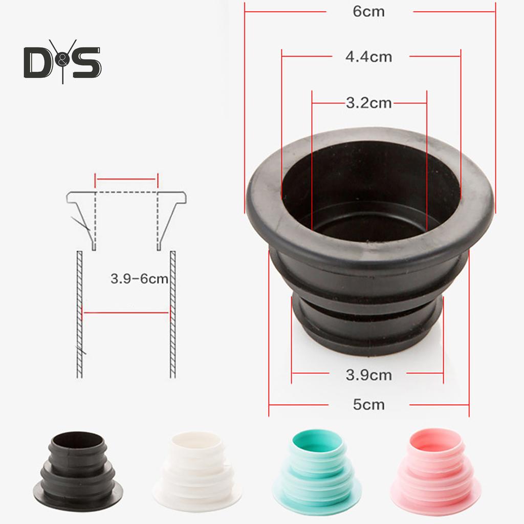 Bathroom Floor Drain Pipe Sewer Anti Odor Seal Ring Washer Sealing Plug