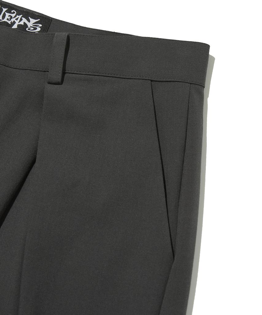 Seuweideu One Tuck Slacks [Gray]