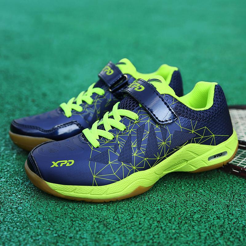 Kinder, Jugendliche und Erwachsene Hochwertige Stoßdämpfung Rutschfeste und Verschleiß-beständig Outdoor Modische Casual Badminton Schuhe