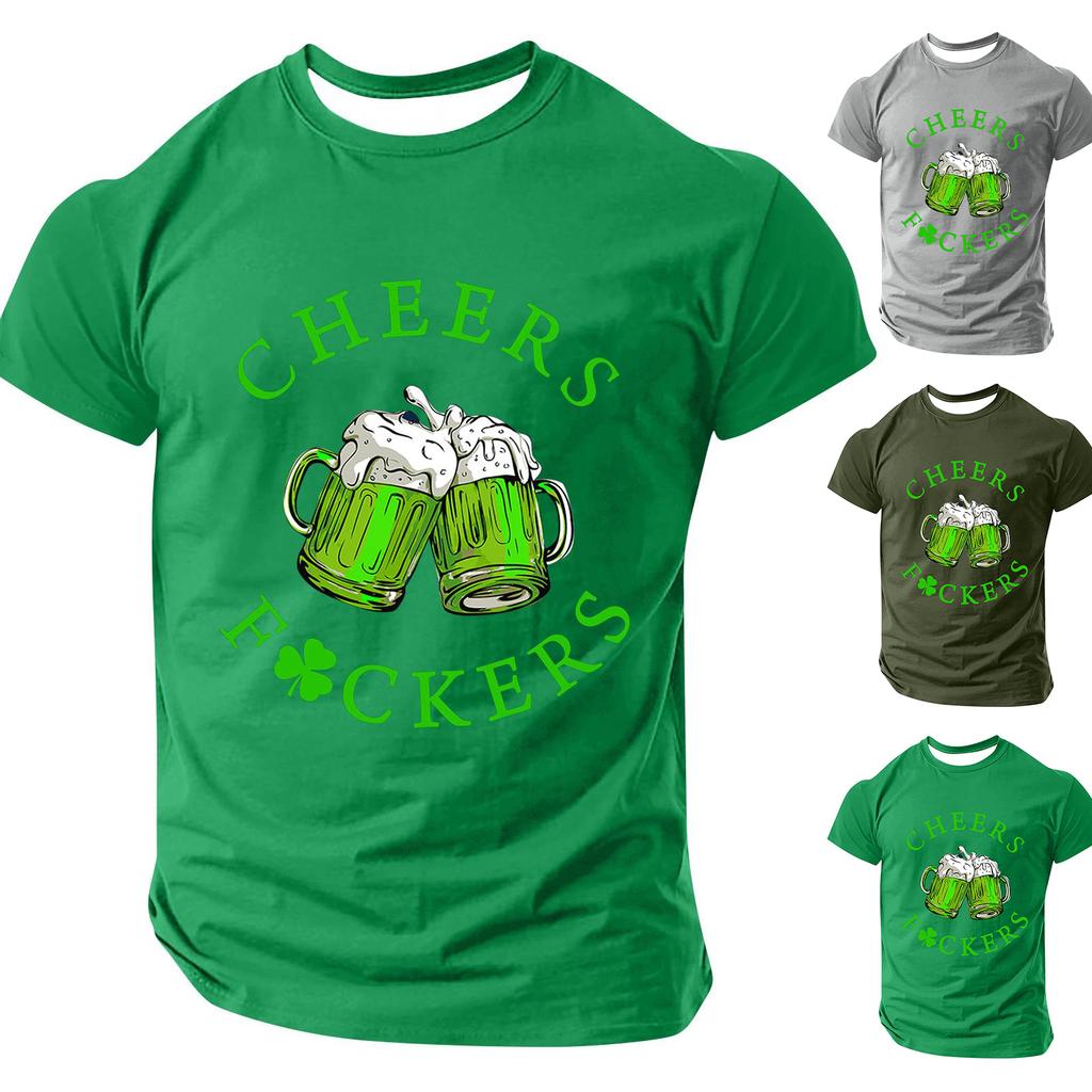Modisches Herren-T-Shirt, lässige Straßenkleidung mit kurzen Ärmeln