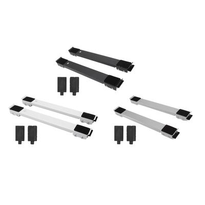 2 stücke Möbel Appliance Roller Stahl 300kg Last Lager Dehnbar Maschine Moving Basis für Dishwas