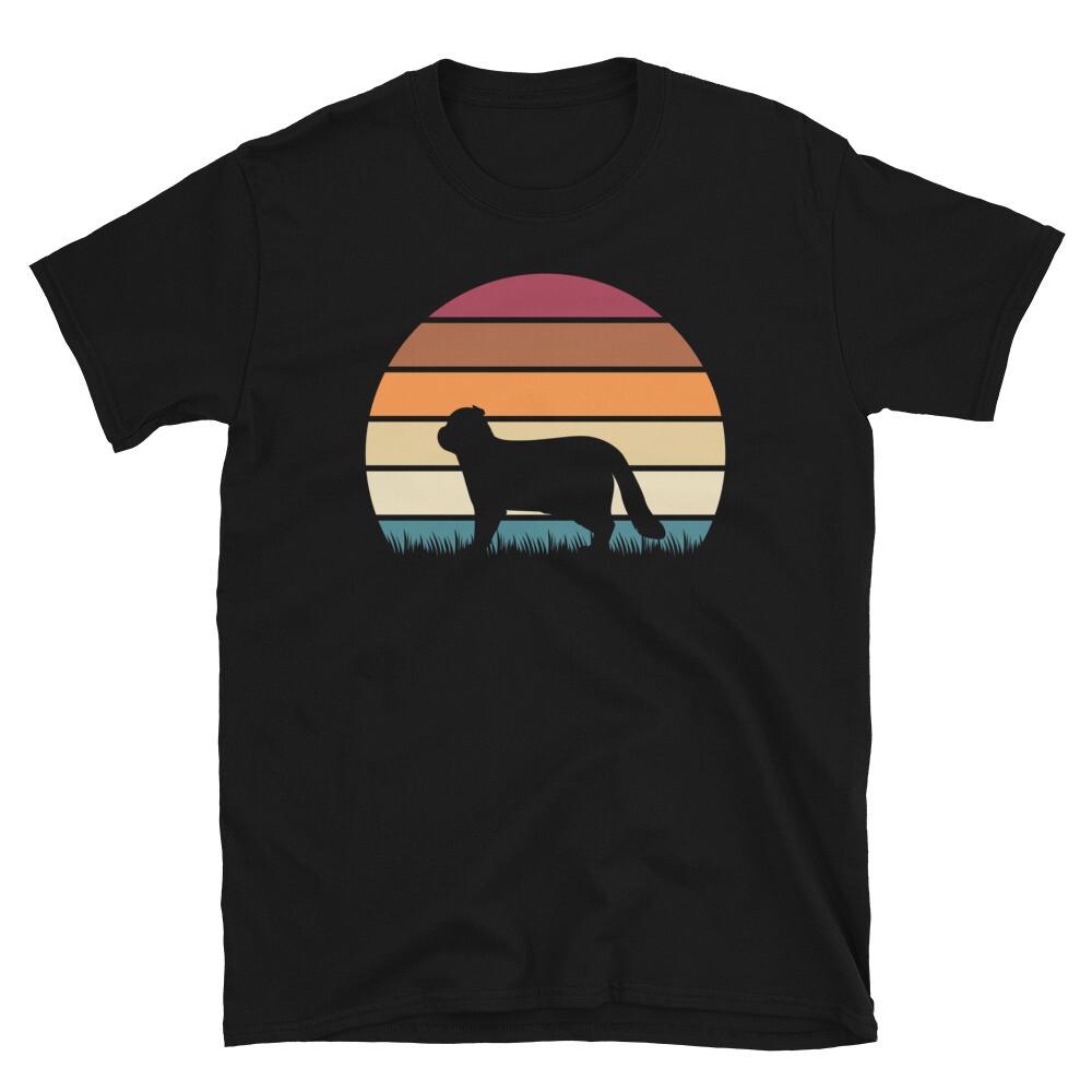 

Retro Sunset Kitten Feline Pet Foldex Cat Short-Sleeve Unisex T-Shirt 2XL