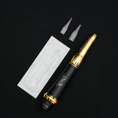 Permanent Makeup Machine: Eyeliner, Lip Tattoo & Microblading Tool – No Numbing Cream Needed for Semi-Permanent Coloring.