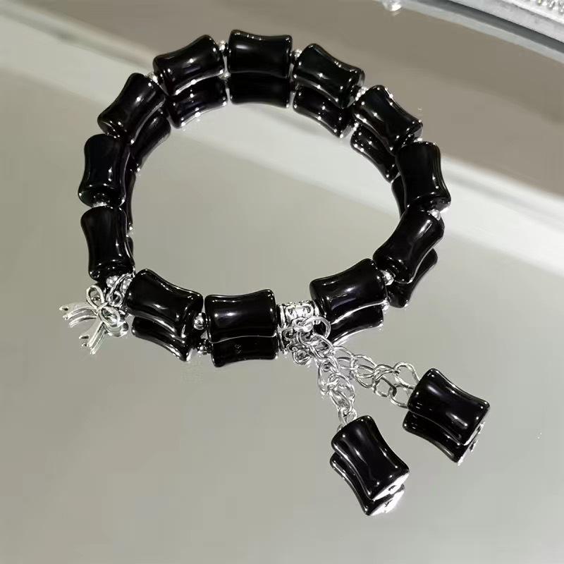 

2025 новый браслет-высотка серии Mori, женский, нишевый дизайн, универсальный, мешок удачи, холодный студенческий браслет