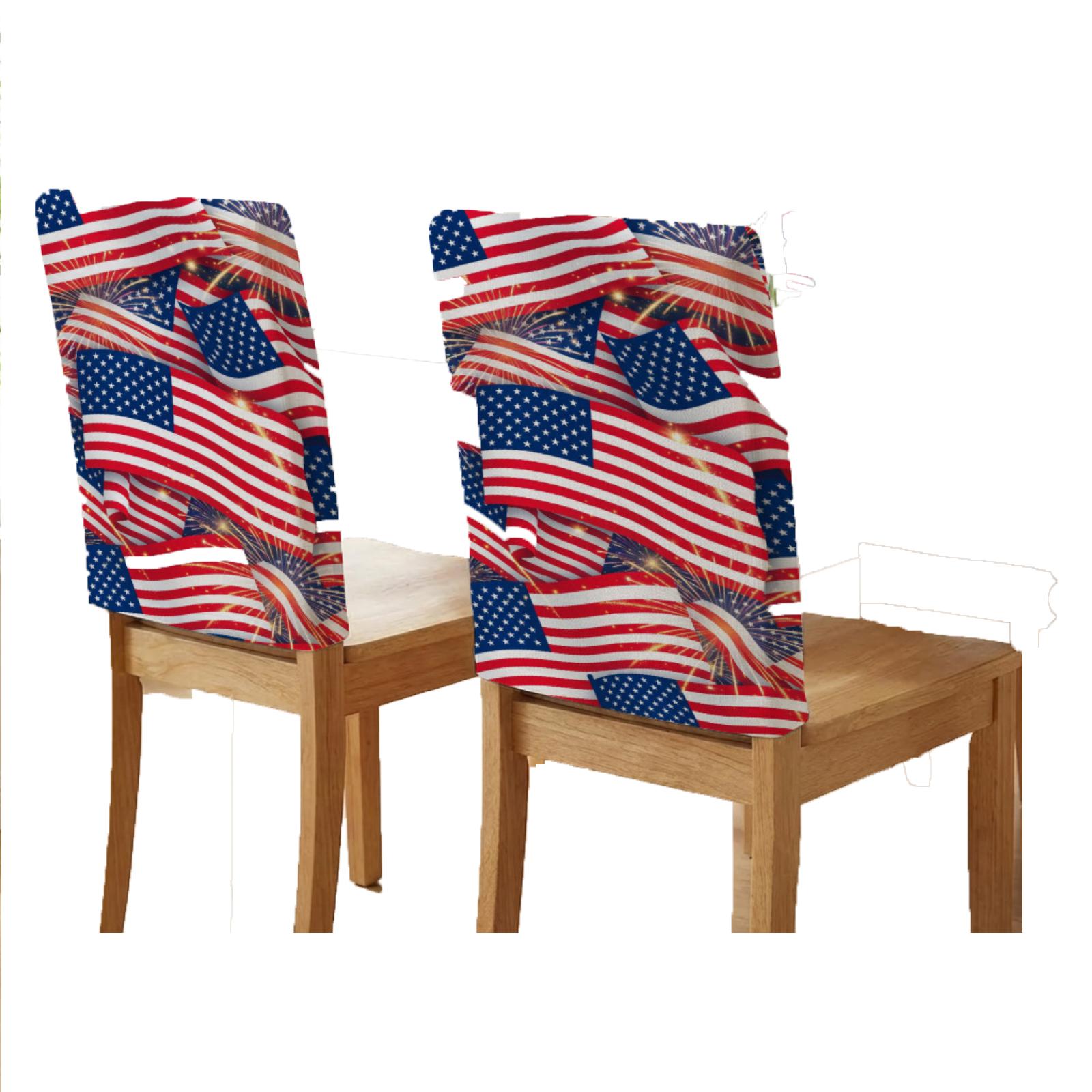 

Chair Covers with Sunflower and Butterfly Print Decorative Slipcovers for Dining Room Kitchen Home Furniture Protector Set of 2 One Size