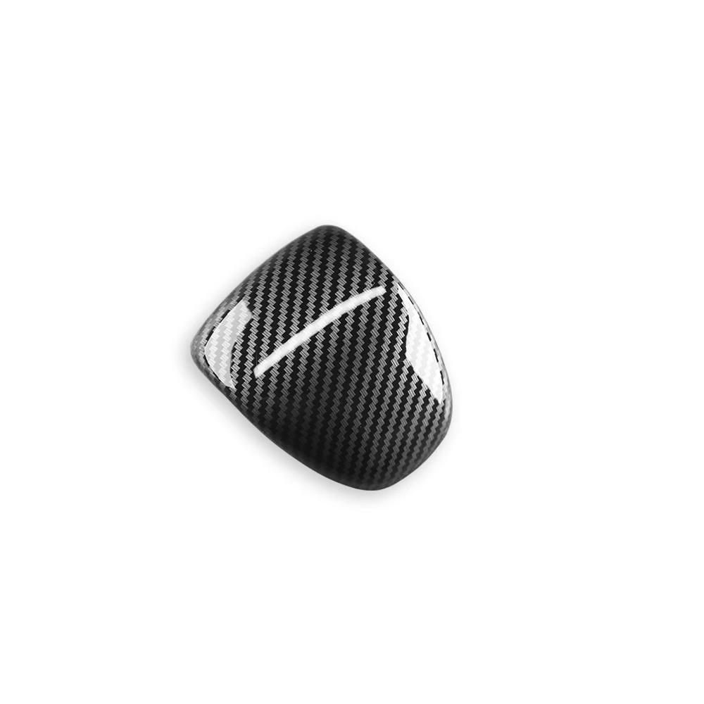 For Kia Sorento MQ4 - ABS Carbon Fiber Style Console Gear Lever Head Trims Shift Knob Cover Car Interior LHD/RHD