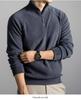 Men's Winter Double-Sided Fleece Half-Zip Long-Sleeve T-Shirt (2025 Collection)