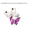 Car Air Outlet Perfume Clip Exquisite Diamond-studded Butterfly Air Conditioning Air Outlet Jewelry Goddess Car AromatherapyClip