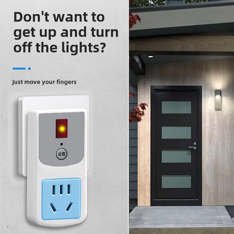 Wireless remote control switch can pass through wall socket switch controller household intelligent remote control socket switch