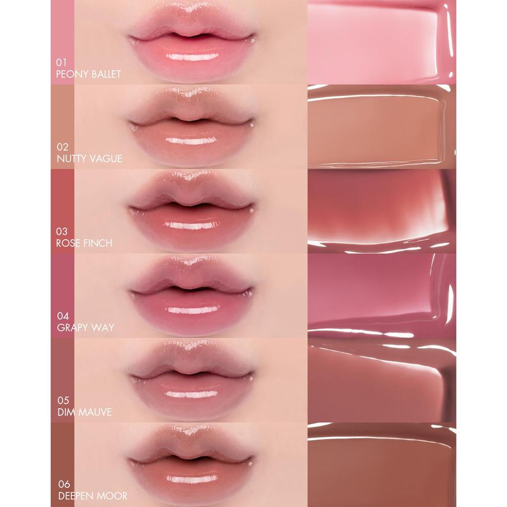 Rom$nd Romand Glasting Color Gloss (13 Color Options)
