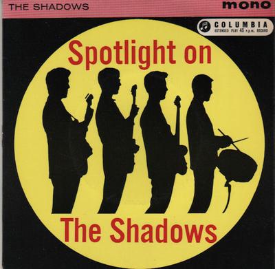 7inch Record SHADOWS - Spotlight On The Shadows SEG8135 Columbia 1962 UK Pop Used