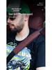 BMW Car Seat Belt Shoulder Pads Compatible with 5, I3, 1, 7 Series, X1, X3, X5, X6 - Seat Belt Protectors