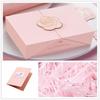 In-Stock Pink Flip-Top Gift Packaging Box for Perfume, Lipstick, and Skincare