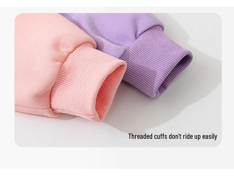 Mädchen Raglanärmel Rundhals Sweatshirt - Modisches Herbst/Winter Freizeit-Oberteil