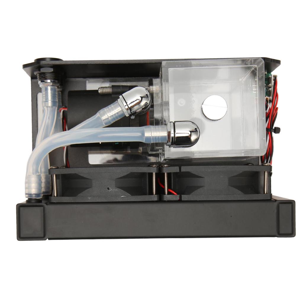 Water Cooling Pump 12V 10W 300ML Water Tank 80mm 4000RPM Fan Water Cooling Tank for Industry