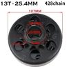 19mm 20mm GO Kart Zábavná Odstředivá Automatická Spojka 3/4" 10/11/12/13/14Z Zubů 420 Řetěz pro Karting Minibike motor