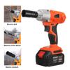 2800rpm Brushless Cordless Electric Impact Wrench Tool Rattle Gun Car Repairing LED