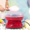 Cotton Candy Machine for Home Cotton Candy Machine with Sticks and Measuring Spoon Height 18 Cm 550W for Children's Party, Birthday, Party Red