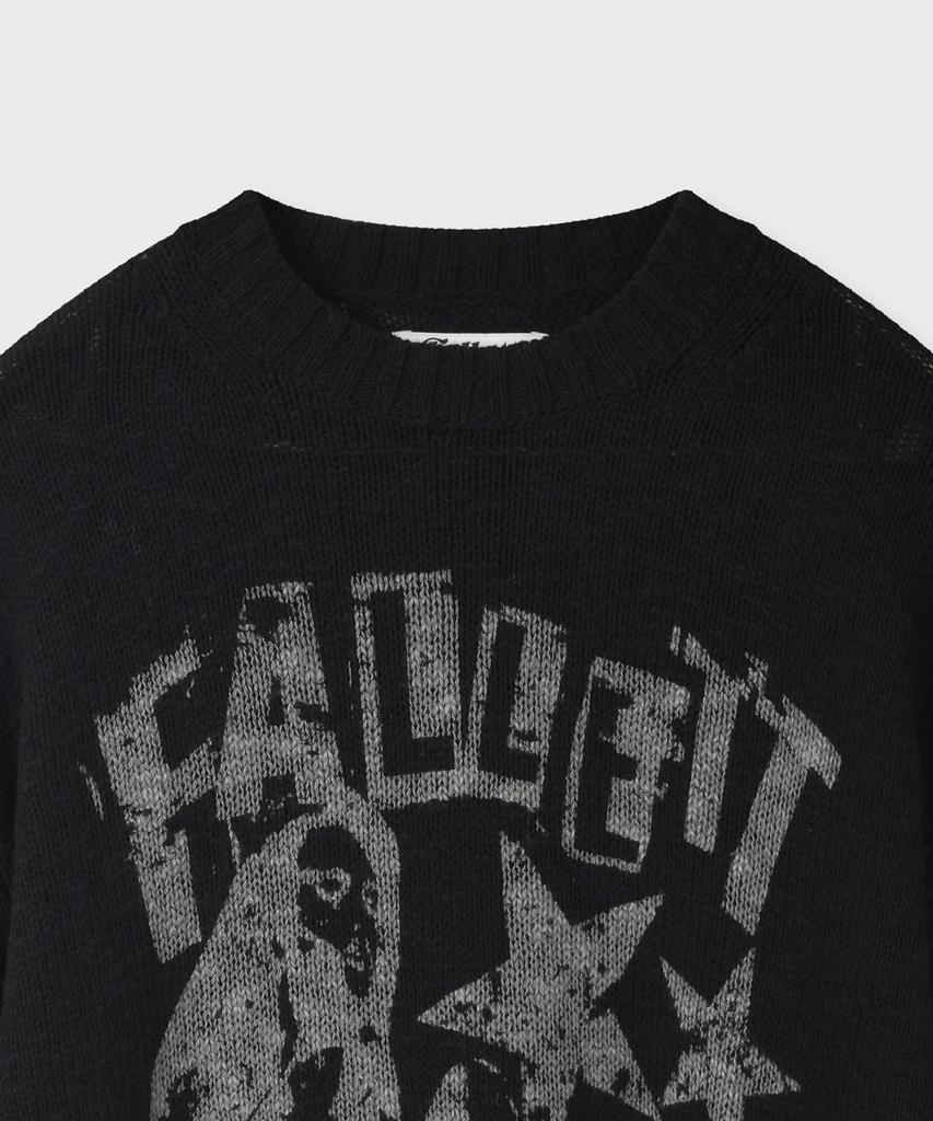 FALLETT Rock Band Knit Black