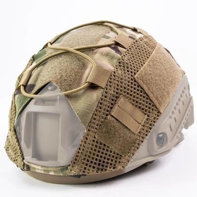 Cubierta Táctica para Casco Casco Rápido Cubierta de Casco Multi-Camuflaje para Casco de Airsoft Paintball CS Wargame Equipo Deportivo de Caza y Tiro