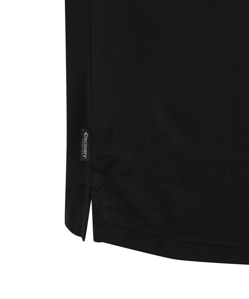 DISCOVERY EXPEDITION Men'S Essential Cleanfeel Polo Shirt (Black)