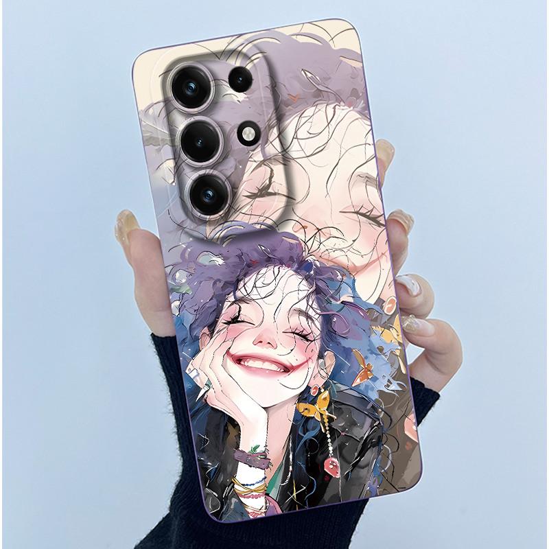 For Itel S26 Ultra Super 26 Ultra S688LN Case Simplicity Oil Painting Floral Silicone Soft Casing New Shockproof Back Cover
