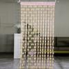 100*200cm Tassel Two-Color Heart-shaped Curtain Romantic Loving Heart String Sheer Curtains for Home Living Room Bedroom Curtain