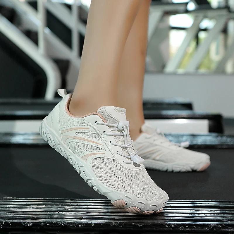 Aqua Shoes Unisex for Women Men Barefoot Water Shoes Anti-Slip Quick-Drying Outdoor Beach Upstream Wading Swimming Shoe Sneakers