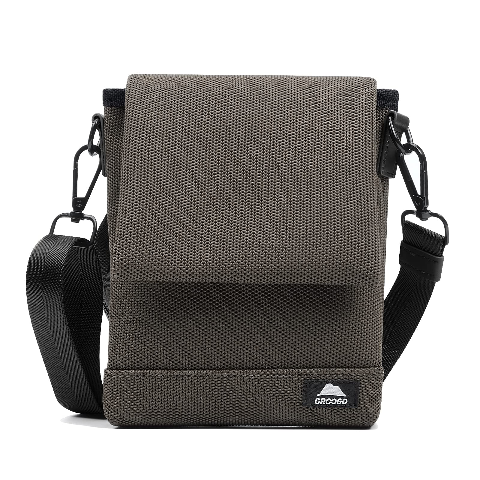 

Croogo Lightweight Smartphone Pouch Shoulder Bag for Women, Wallet Shoulder Bag, Smartphone Case, Phone Case, and Small Item Case (G-OKB01-Gray)