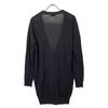 DRIES VAN NOTEN Black wool alpaca cardigan tops M blackUsed