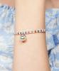 Bonbeau Smile Pearl Pendant Color Beads Bracelet