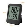 Elektronisches Digitalthermometer Hygrometer Touchscreen Komfortanzeige mit Magnet Zuhause Hintergrundbeleuchtung Thermometer Wetterstation
