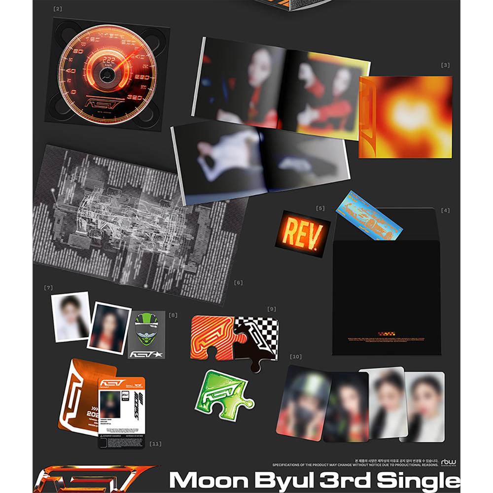 [Pre-order] MOON BYUL - REV (3rd Single)