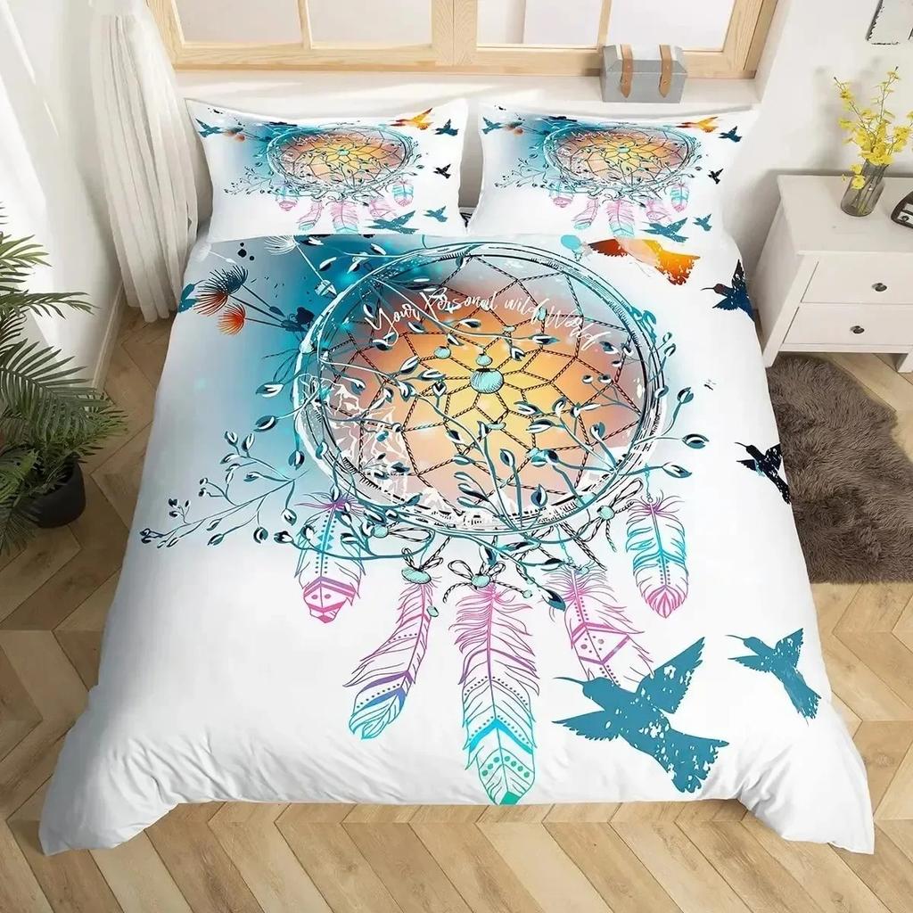 3D Viking Runes Bedding Set Viking Constellation Pattern Duvet Cover Set Double Single Size Nordic Style Washed Microfiber