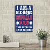 Buffalo Fan Sports Decor Metal Tin Sign Man Cave Football Art Office Bar Wall