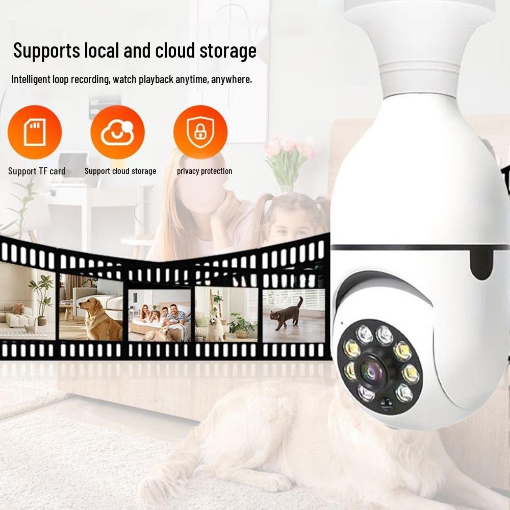 WiFi HD Rotating Light Bulb Camera: Wireless Monitor with Exclusive Hot-Selling Features