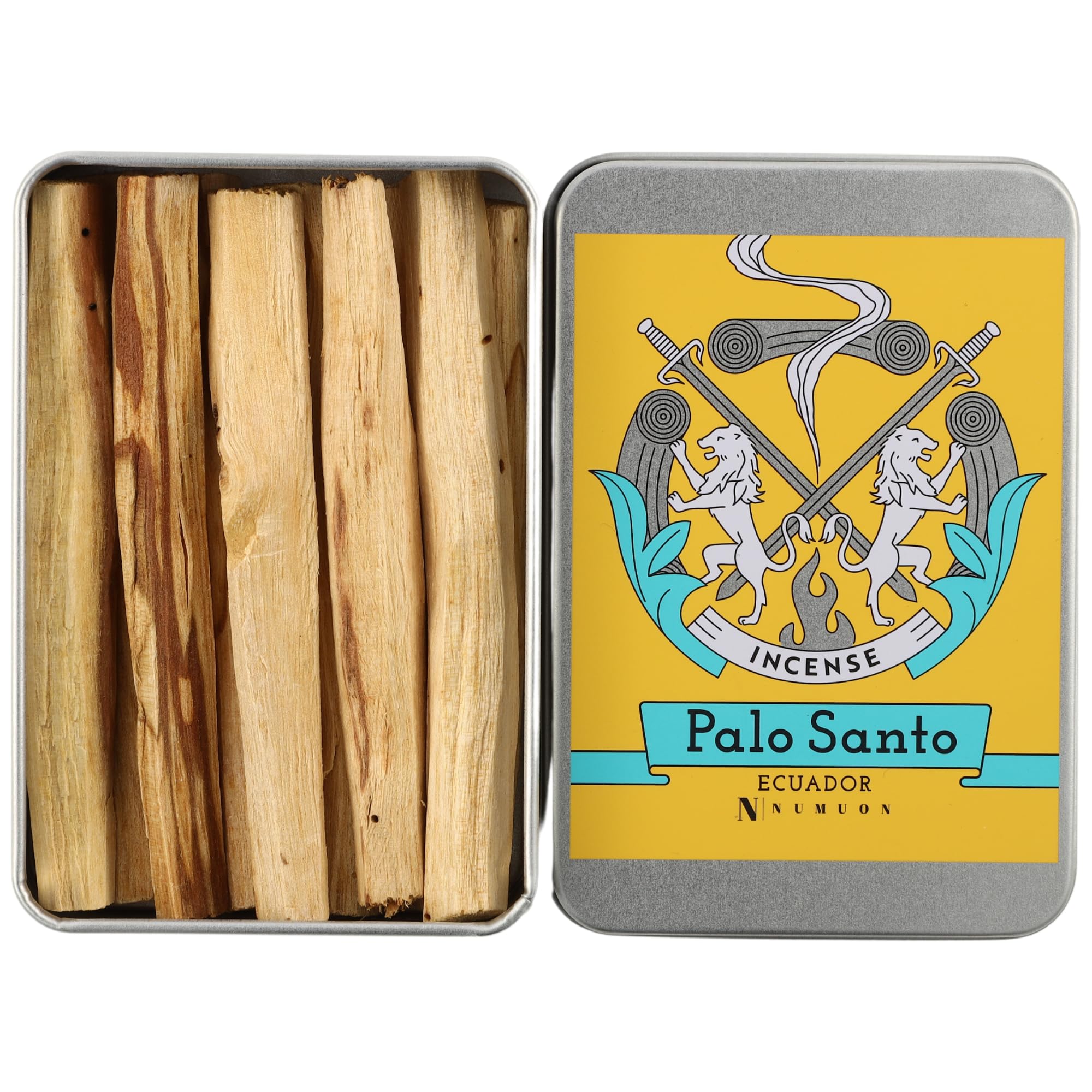 

нумуон [Ароматное дерево, приносящее счастье] Палочки благовоний Пало Санто, 50 г (Сделано в Эквадоре)