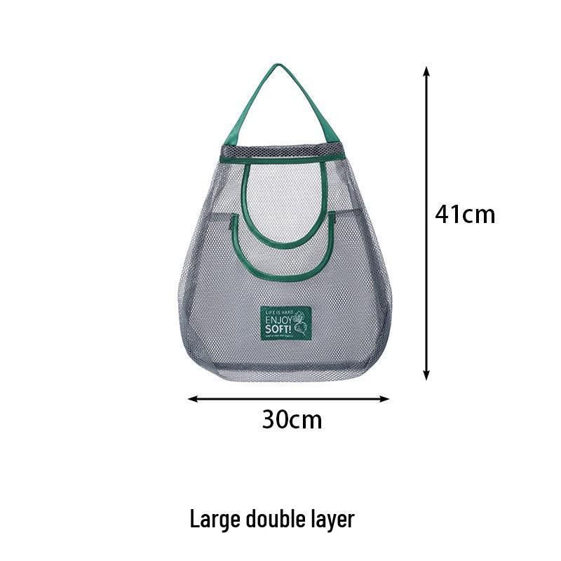 

Многоразовый сетчатый мешок для кухни: Настенное хранение для овощей, фруктов, лука и чеснока