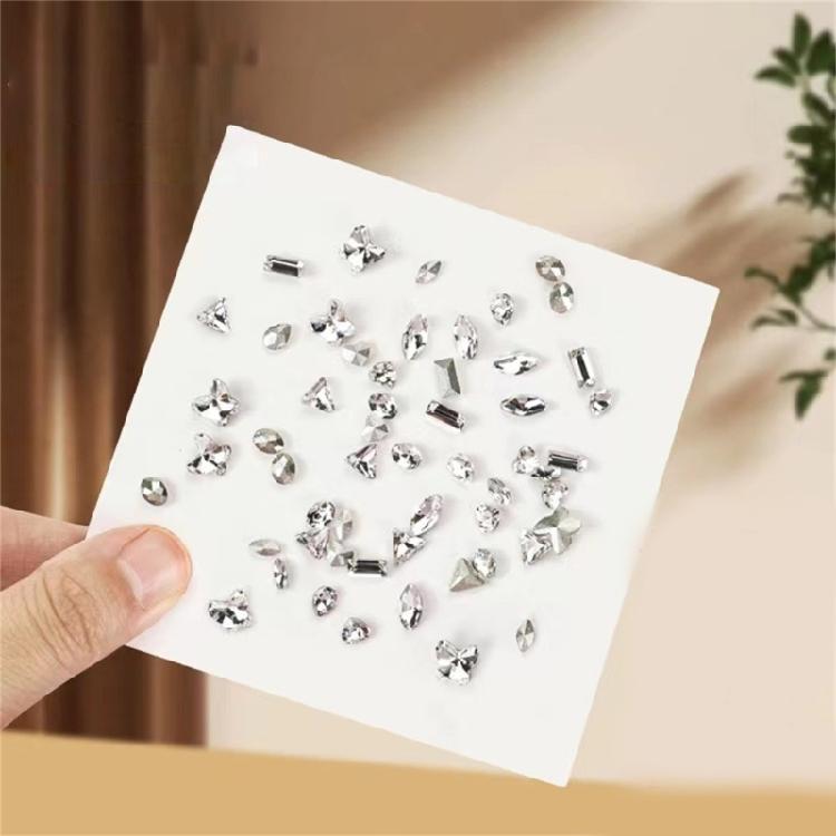 Nail Rhinestones Nail Charms Crystal Nail Art Decals for Nail Art Crafts Jewelry