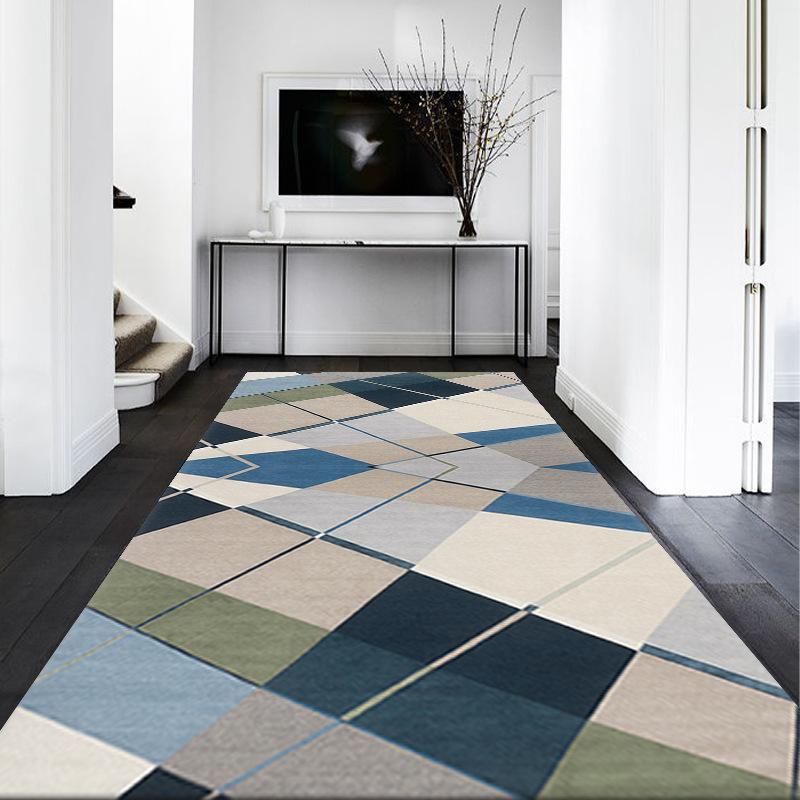 European Style Corridor Carpet Modern Household Carpet Entrance Hall Stairwell Corridor Fully Covered Carpet